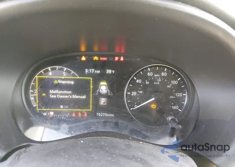 2021 Nissan Kicks Sv Xtronic Cvt из США, поврежденный, VIN 3N1CP5CV2ML470412